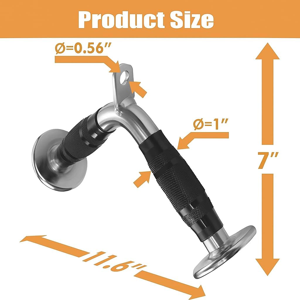 Machine Attachment, LAT Pulldown Attachments,  Gym Accessories, Triceps Pull Down Attachment