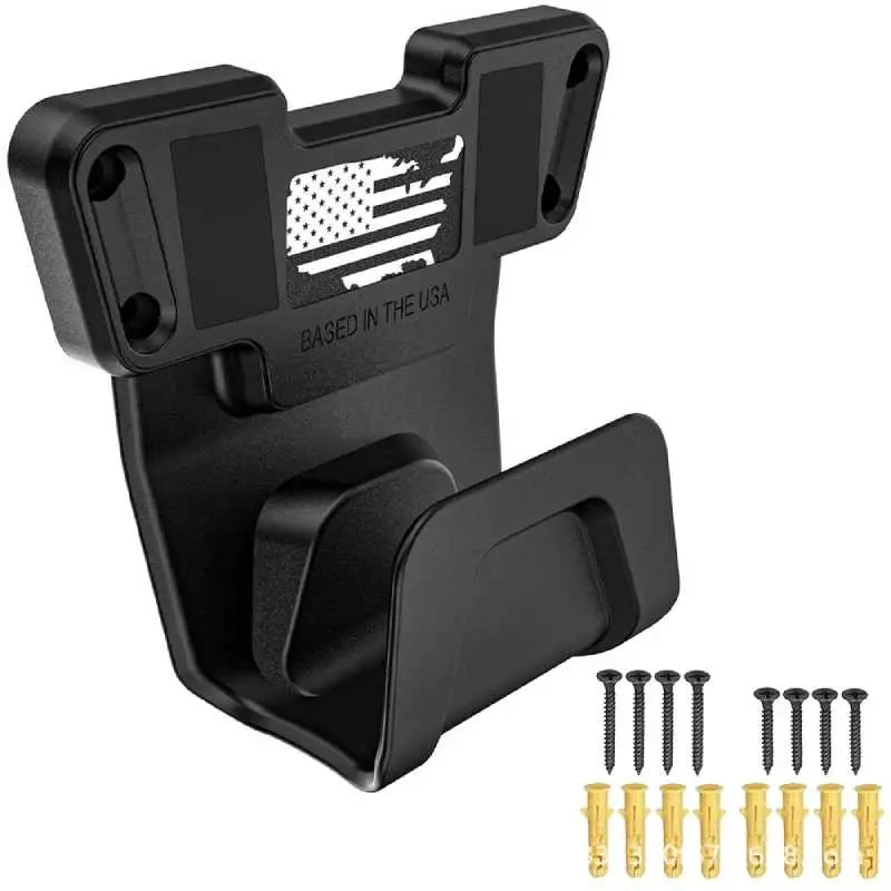 Hidden Magnetic Gun Rack, Strong Magnets, Left-Handed Revolver Car Mount, Compatible with Glock G17 G19 G22 G34 G43x Taurus G2c 1911 Accessories, Safety