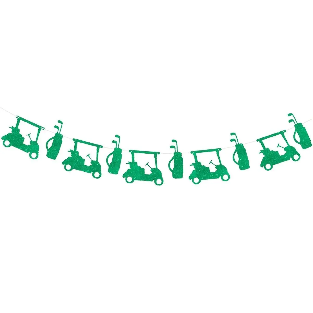 Golf Party Banner Set, Golf Cart and Bag Decor, Birthday Party Setup, Sports Theme Banner, Indoor Outdoor Photo Background, Golf Enthusiast Decoration