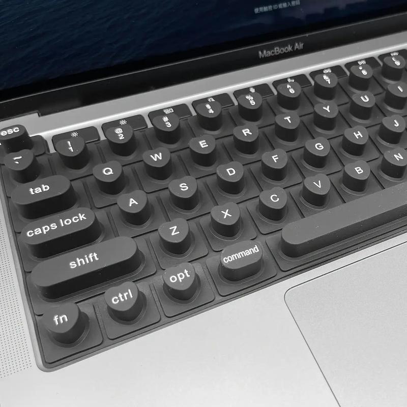 3D Silicone Keyboard Protector for Nail Art Typing, Foldable and Durable Design for Easy Storage, Great for Office and Home Use