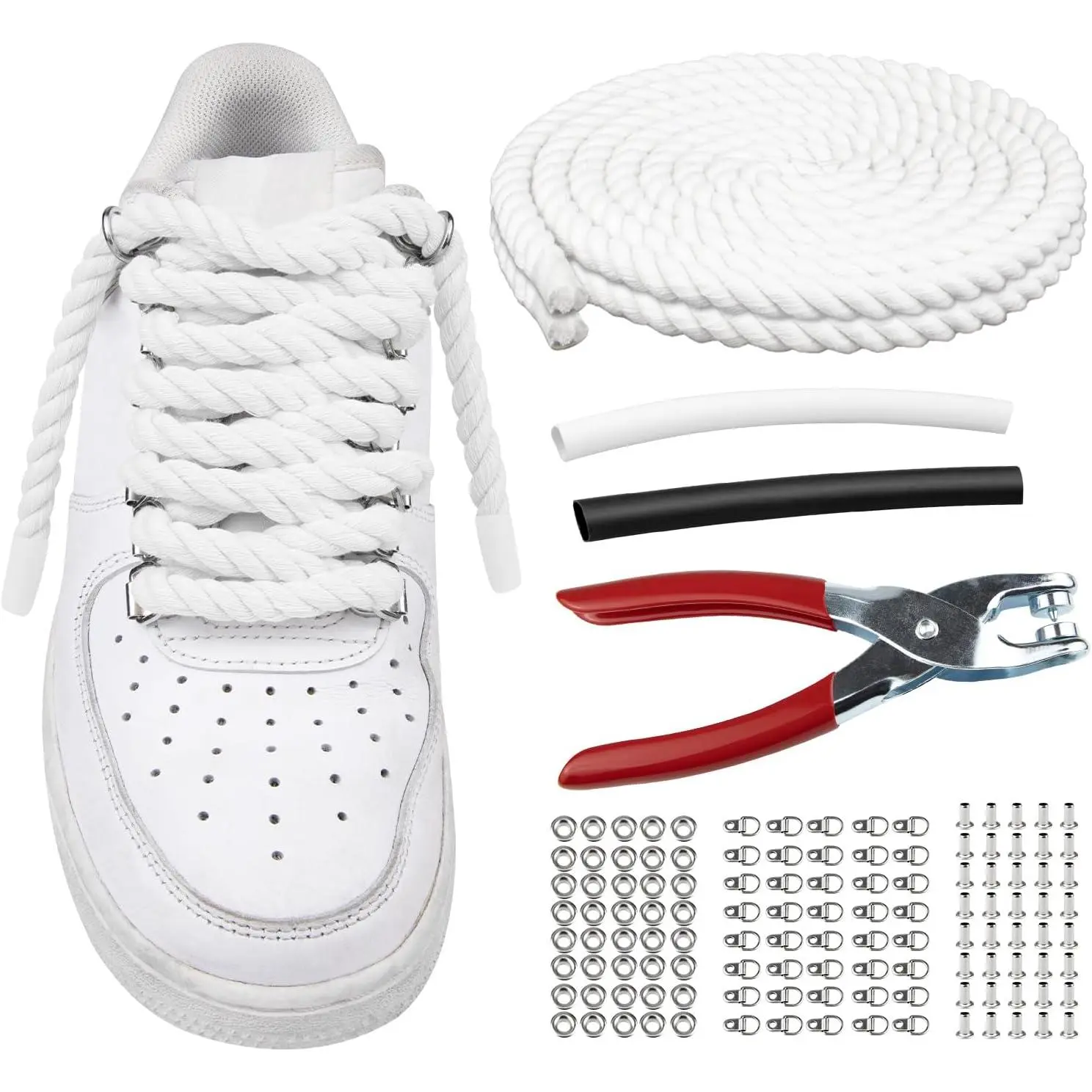 New Rope Shoe Laces for Air Force 1 Shoelaces | Rope Laces | Material: Cotton