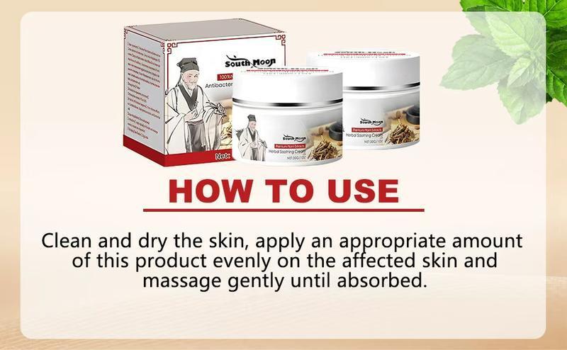 Herbal Body Care Cream - Relieves Dry and Tight Skin, Soothing Skin | Relieves Itching, Rich in Menthol, Calendula & Dendrobium for Eczema & Psoriasis (Hydrating, Safe for All Ages | 30g) Gentle Daily