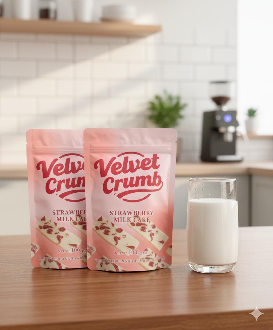 Strawberry Nougat Candy, Soft Milk Nougat with Real Strawberry Flavor, Chewy Gourmet Candy Snack, Individually Wrapped Sweets, Perfect Gift & Snack (3.53oz, 3 Pack)