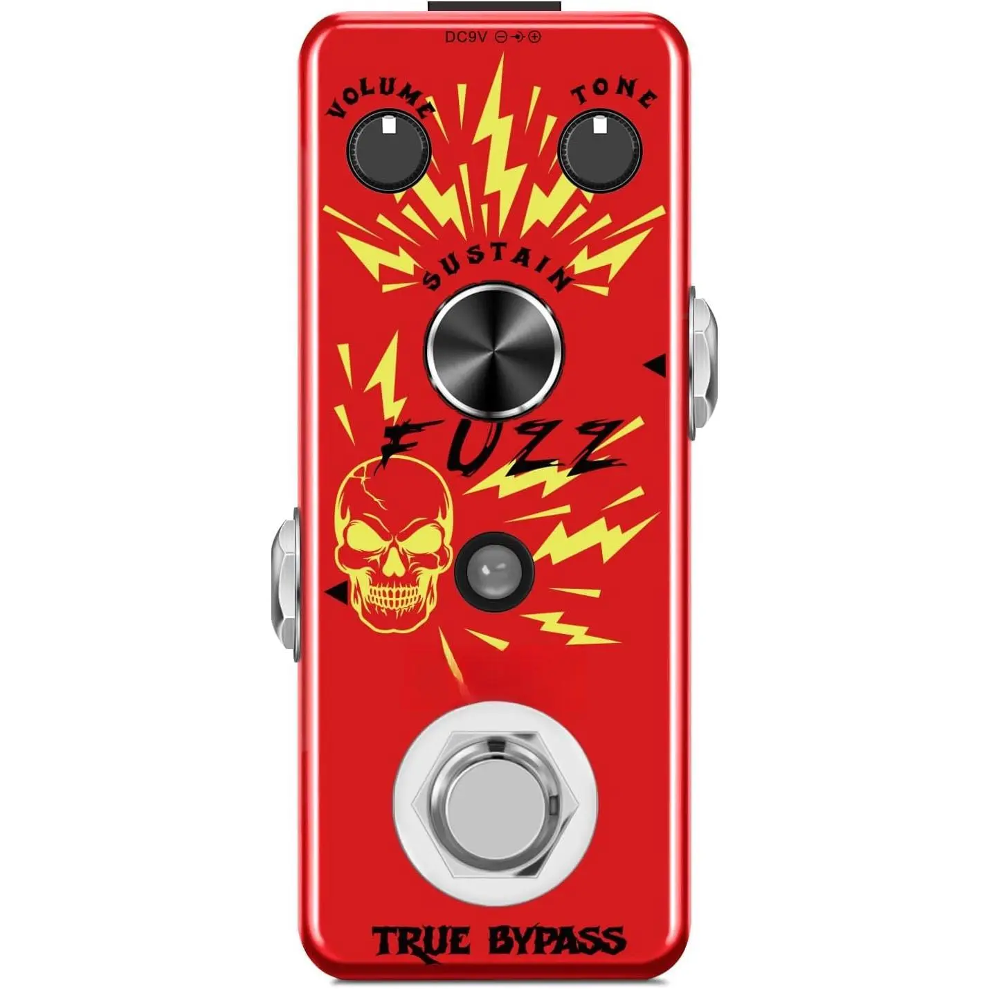 Tuner Pedal,Chromatic Guitar Tuner Pedal  and Accuate Tuner for  ± 1 Cent with Pitch  for Electric Guitar and Bass True Bypass