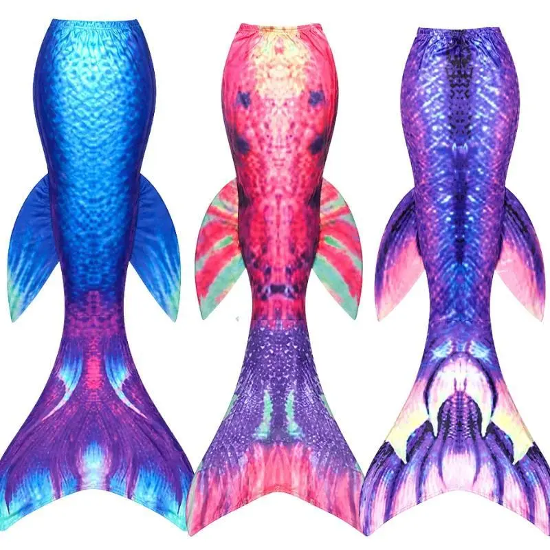 Mermaid Tail Costume Swimwear  Beach Swimmable Mermaid Outfit  Fantasy Swimsuit Pool Party Gift  No Flippers