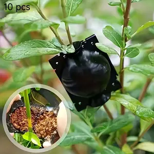 10pcs Reusable Root Growth Box, Propagation Kit for Plant Cutting Seedlings, High-Pressure Root Machine, Indoor Outdoor Garden Tools