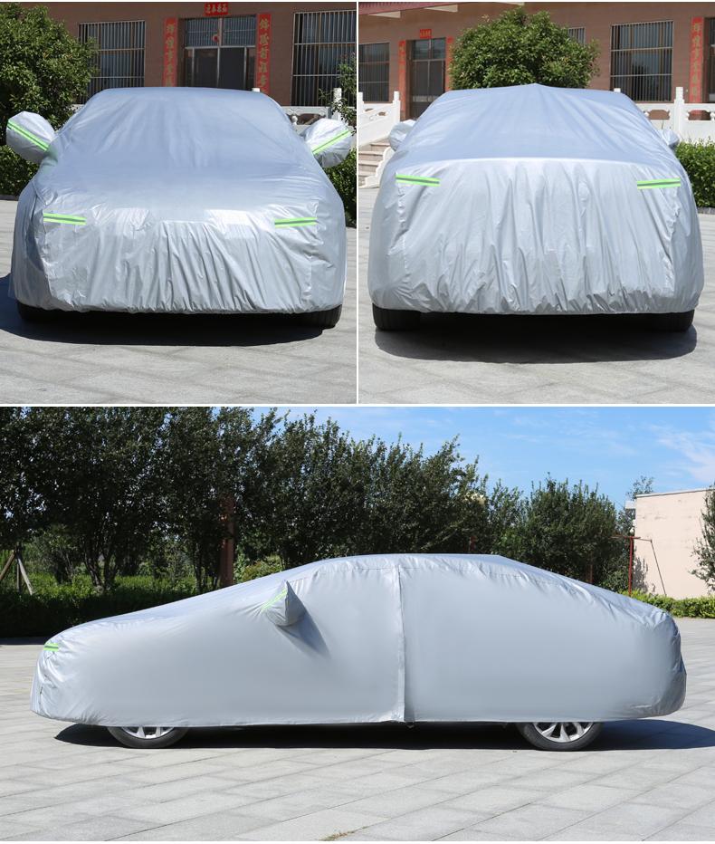 Ford Territory Oxford Cloth Car Cover, Car Dust Cover, External Cover, Sunscreen And Heat Insulation, Universal Cover, Sunshade And Dustproof Cover, Black, Gray, Silver Gray, Multiple Colors Available