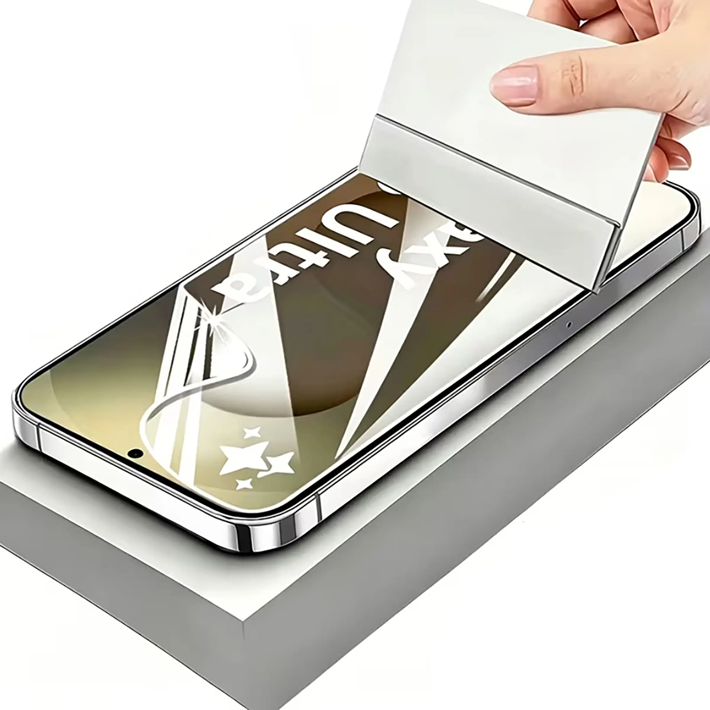 2pcs High Clarity Gel Film for Galaxy S26 Ultra/s26+/s26/s25 Ultra/s24 Ultra/s23/s22/s21/s20/plus/fe/edge, Easy Install, Scratch-Resistant, Full Coverage