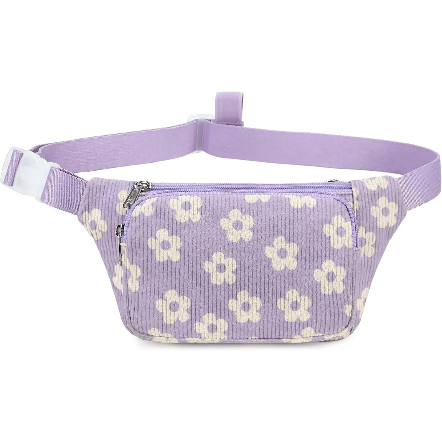 Fanny Pack Belt Bag Boys Crossbody Bag  Pack  Pack Boys Lightweight Chest Bag ( Flower)