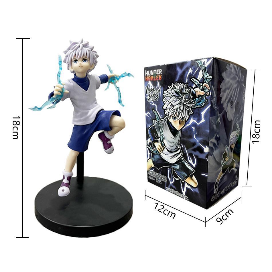 15-23cm Hunter x Hunter Chrollo Lucilfer Anime Figure Hisoka  Action Figure Killua Zoldyck Kurapika Figurine Collectible Model T