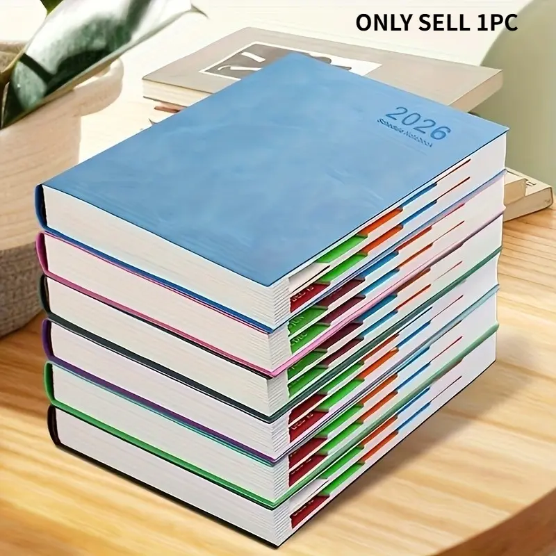 Maximize Efficiency in 2026: Daily Planner and Calendar Journal—320 pages of time management and a 365-day daily planning checklist for self-discipline. The perfect gift for the New Year, Halloween, Thanksgiving, and Christmas!