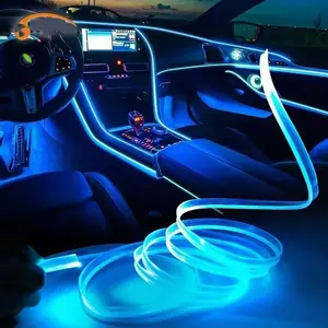 RGB LED Light Strip, 1 Count Car Interior Atmosphere Light, USB Drive Car Neon Light, Decorative Light for Car, Home, Party, Festival, Car Ambient Light, Interior Car Lights