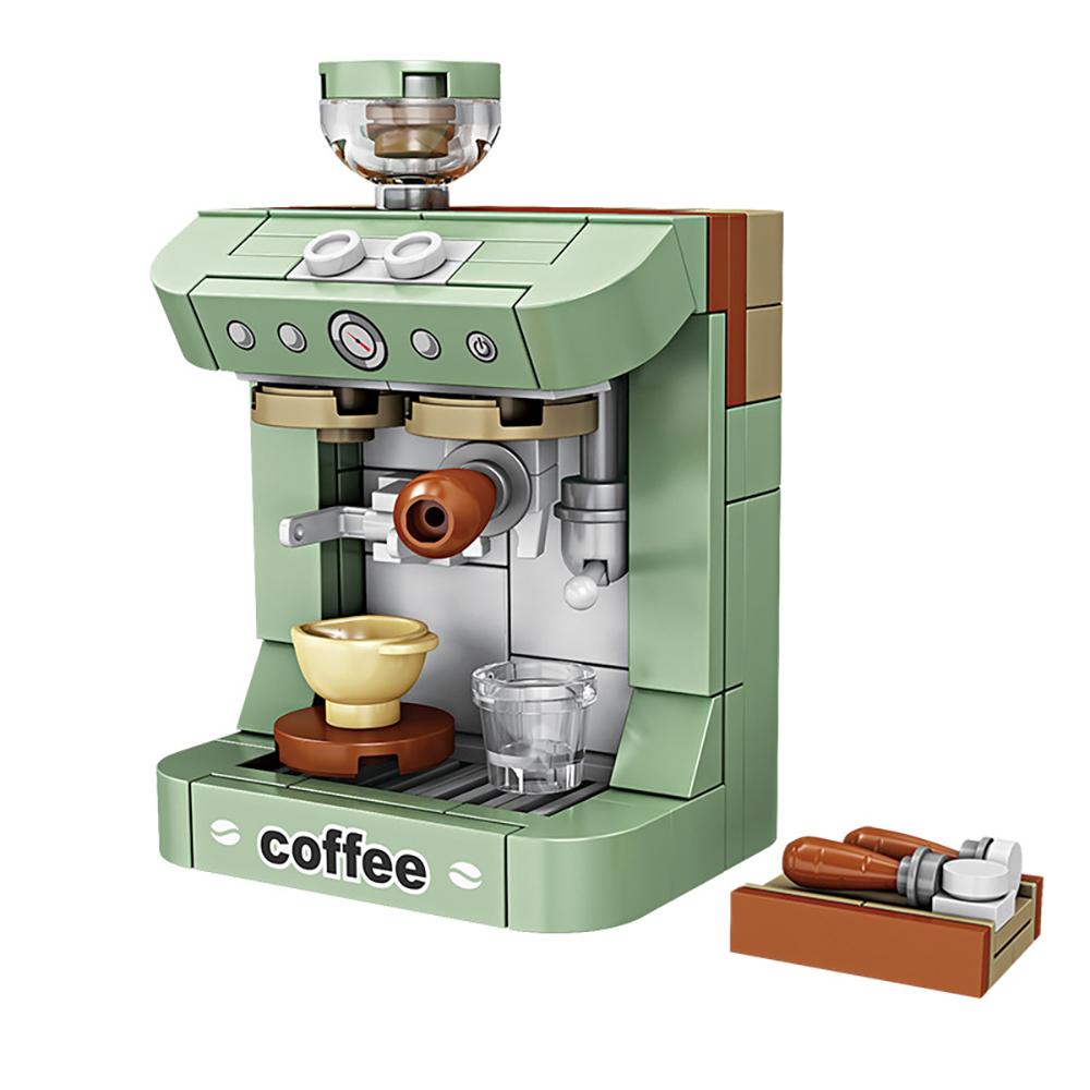 Coffee Machine Building Blocks, 1 Set Creative Mini Home Appliances Blocks Kit, Building Toys for Teenager, Creative Blocks Kit for Teenager, Bricks, Building Block Model