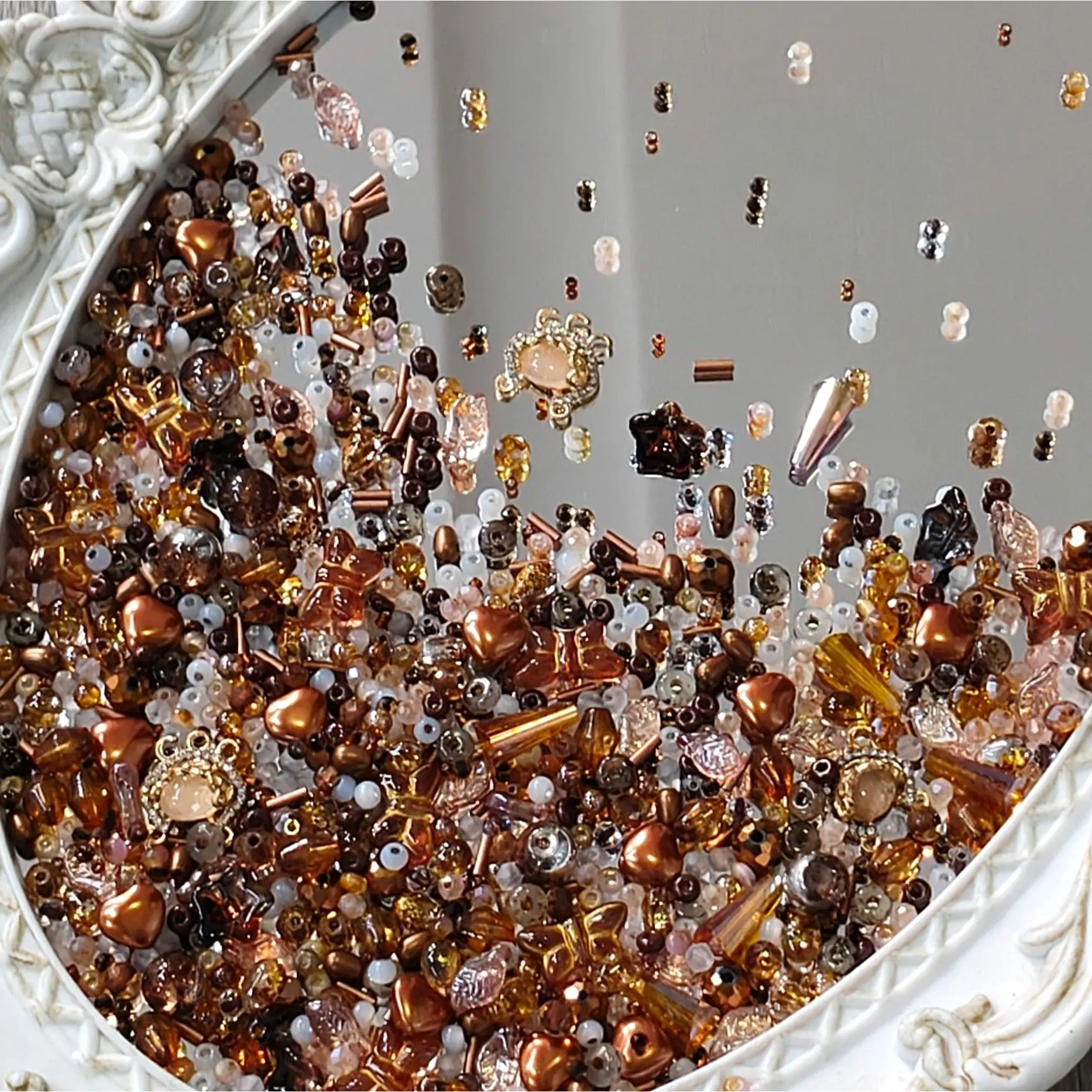 ✨【NEW】Seed Bead-Cocoa Gleam