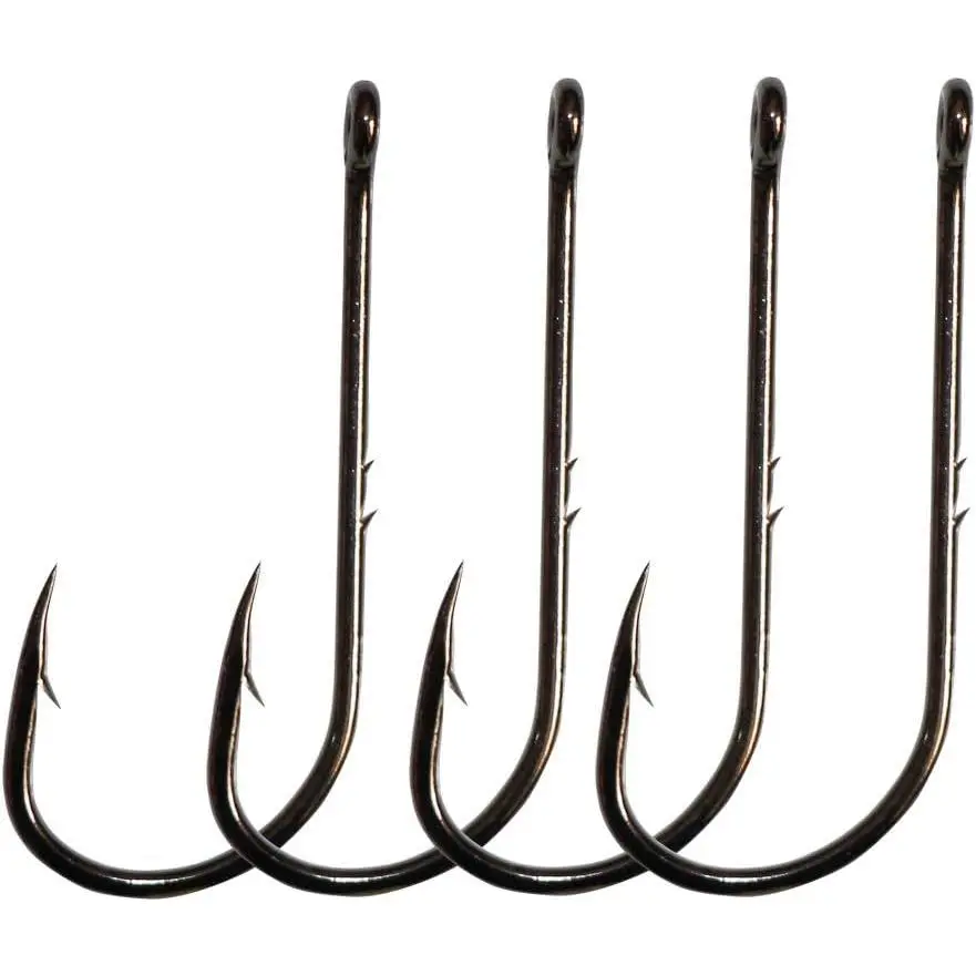 50-100pcs/ Pack Bait Holder Hooks 2 Barbs Fishing Hooks