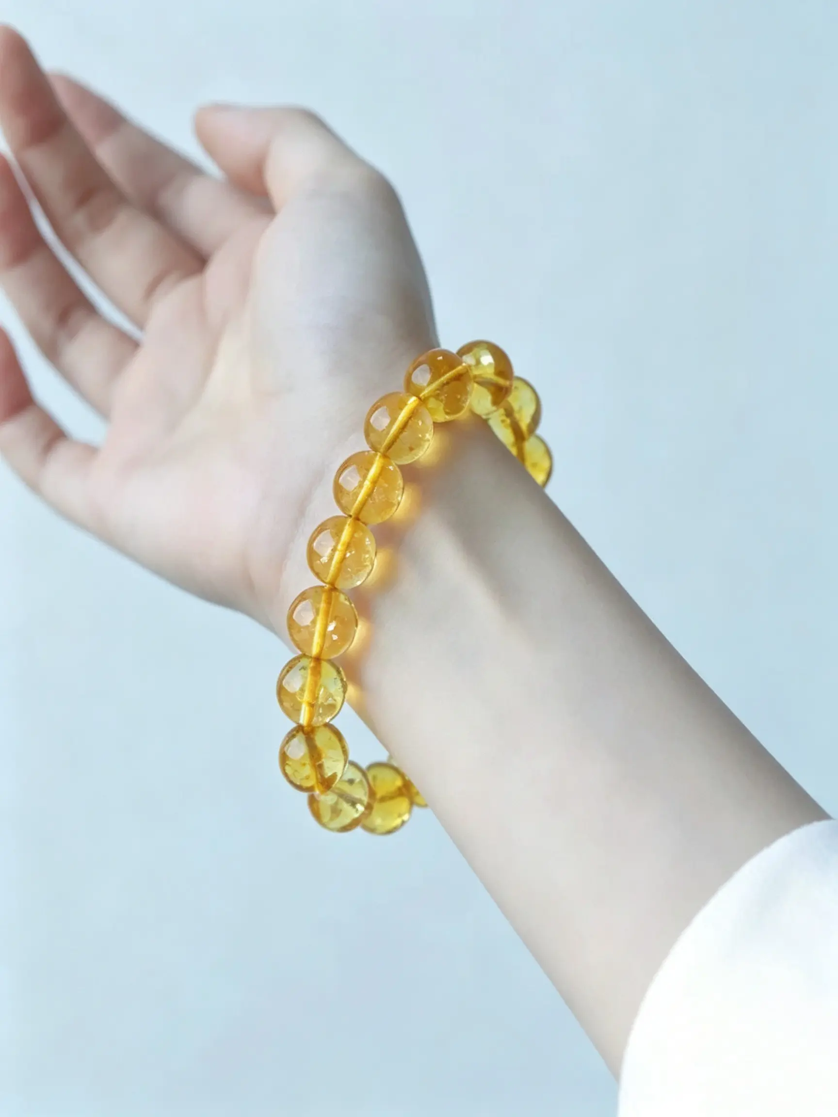 10/12mm Natural Brazilian Quartz Bracelet, Large Super Seven Crystal Bead, Unisex Jewelry Accessory