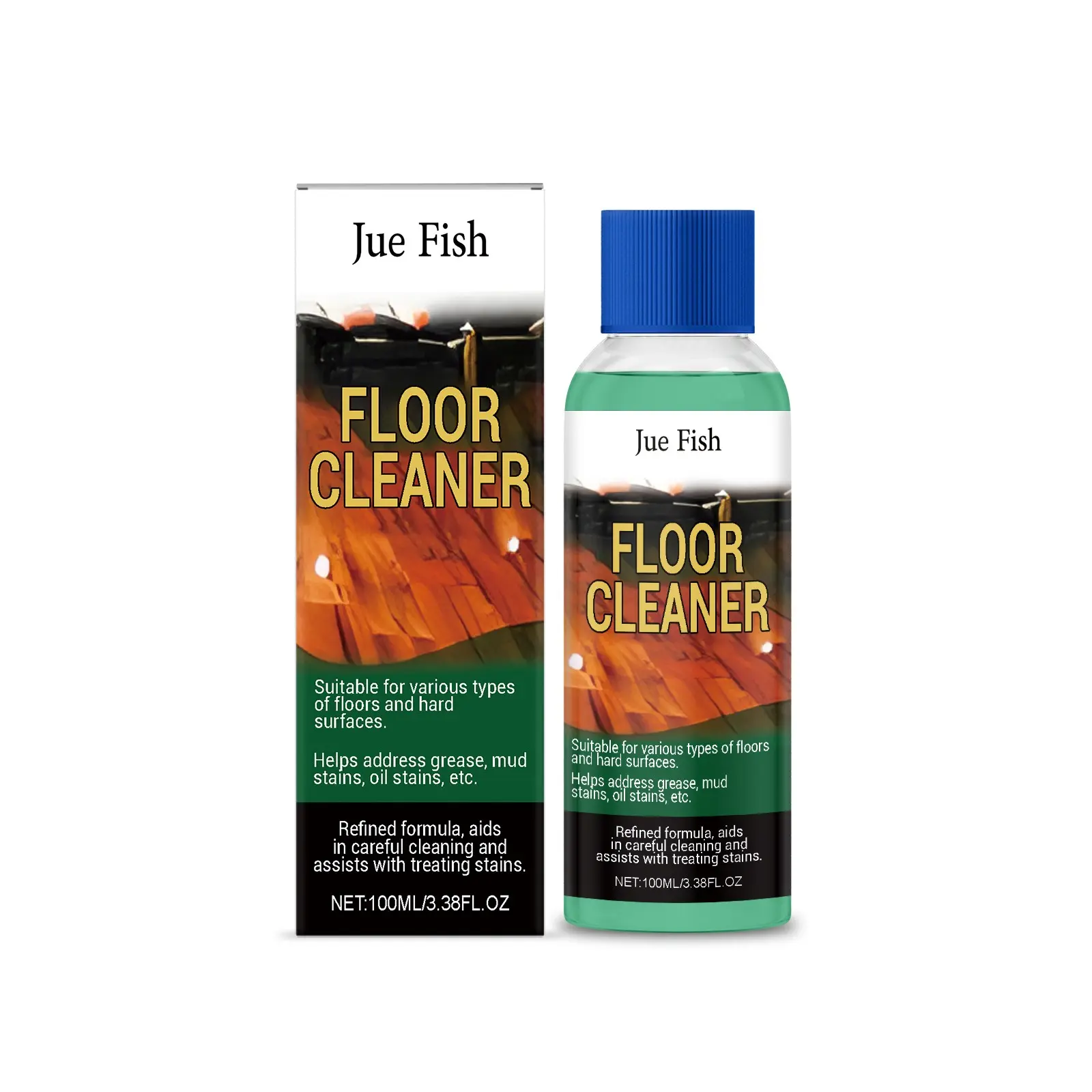Floor Cleaner for Hardwood & Tile – Household Cleaner, Multi-Surface Floor Polish with Polyethylene Wax, Restores Shine & Reduces Scratches for Home Use