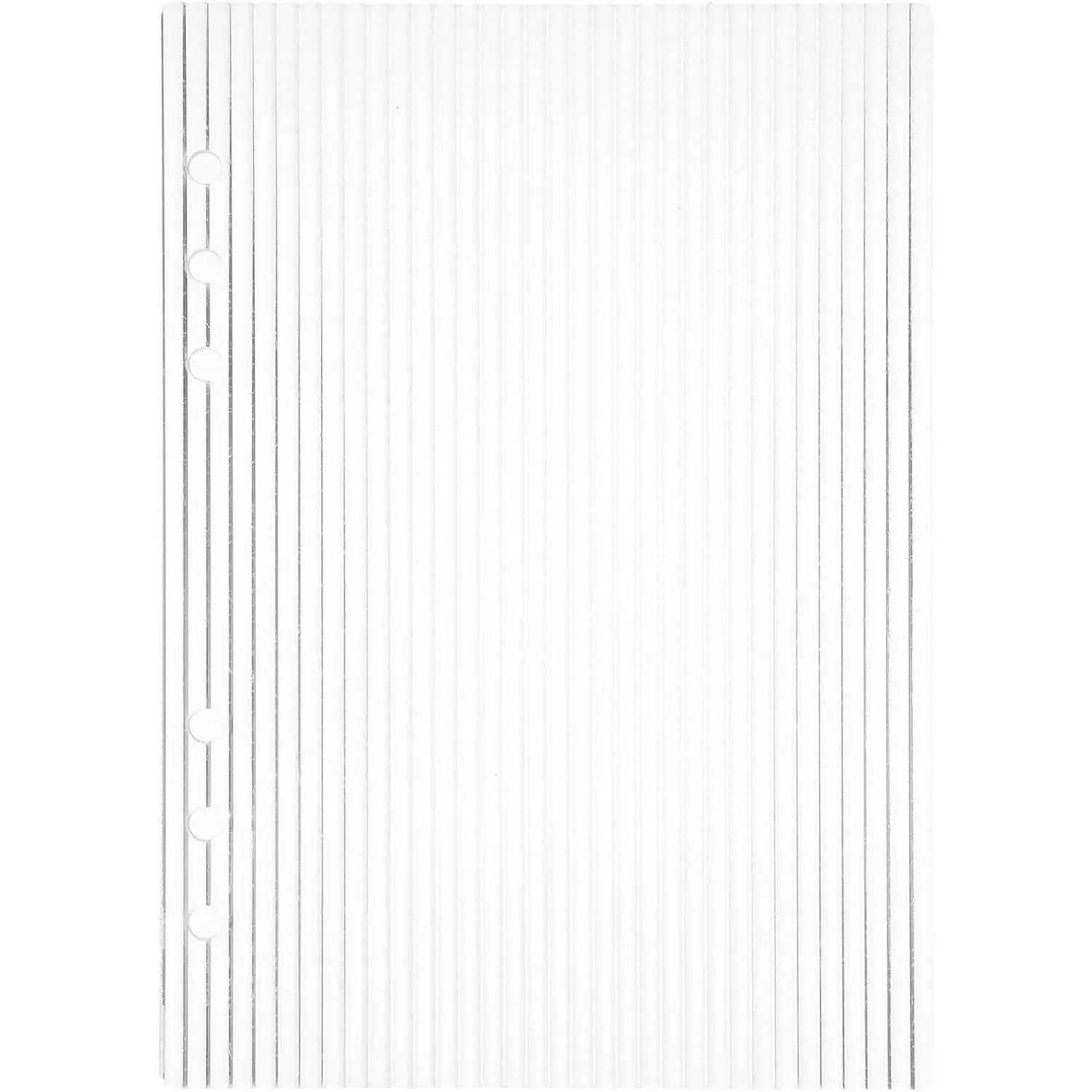 A5 6-Ring  Binder Cover Clear Notebook Shell Removable Planner Budget Organizer Protector