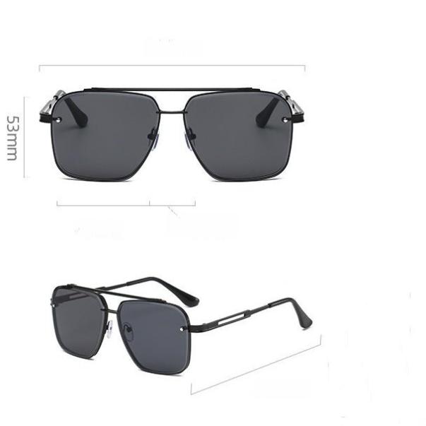 Retro Gradient Sunglasses with UV400 Protection - Oversized Gold-Tone Metal Frame for Unisex Style - High-Contrast Vision & Durable Polycarbonate Lenses#RetroSunglasses #GoldFrameSunglasses #UnisexFashion #HighContrastLenses #TikTokFashion