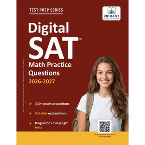 Digital SAT Math Practice Questions (Test Prep Series) | 530+ Practice Questions with Detailed Explanations & a Full-Length Sectional Test to Boost Your 2026-2027 SAT Score - Paperback