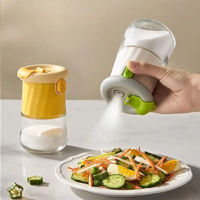 Precision Spice Dispenser Bottle, Kitchen Salt and Pepper Seasoning Container, Wide Mouth Design, Sealed Lid, Easy Fill, Xy258252 Model