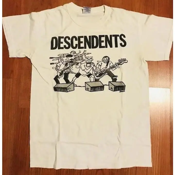 Descendents Band T-shirt, Punk Rock Band Shirt, Natural Color, New Shirt