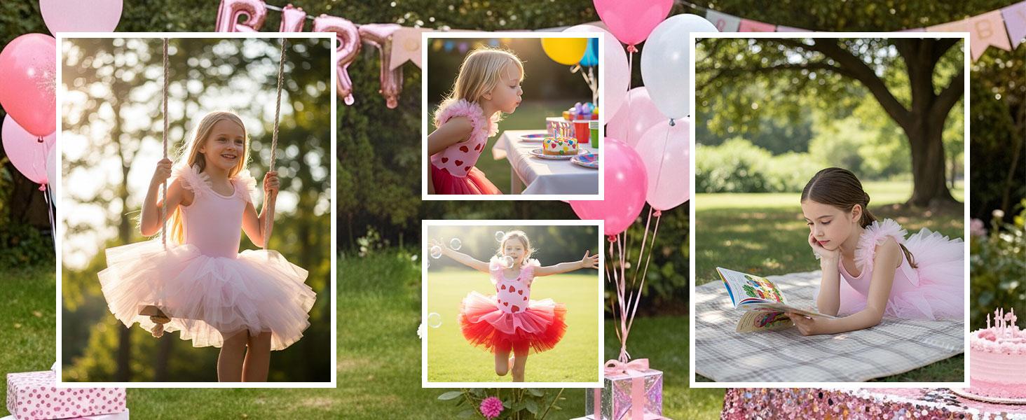 Toddler Ballet Outfit Sleeveless with Snap Gymnastics Leotards for Girls 1-7Y