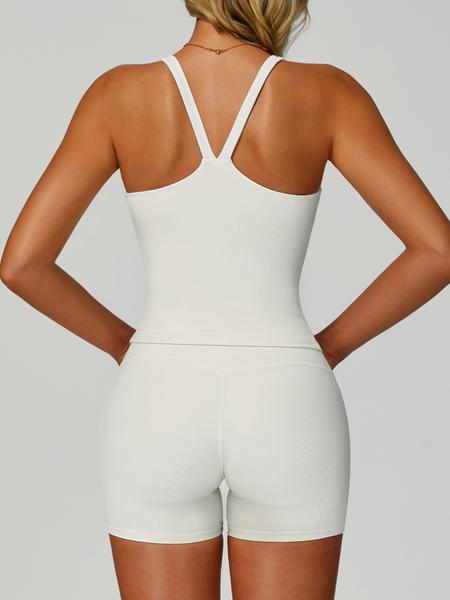 Women's High-Intensity Sports Set 3-Piece Workout, Sportswear All Seasons, Comfortable and Stylish Athletic Wear for Active Women, Ideal for Gym and Fitness, Yoga Tracksuit Set