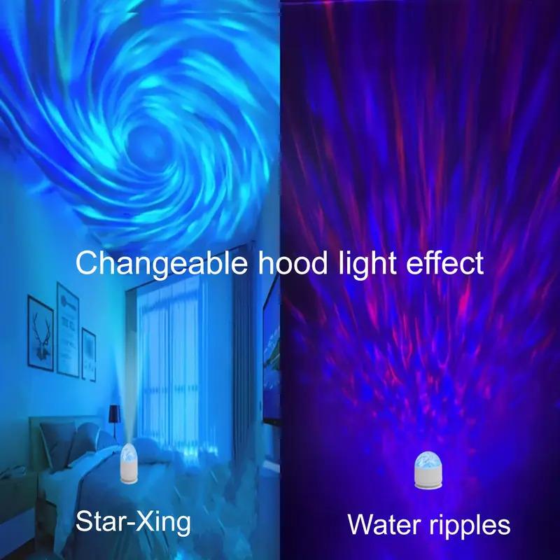 Aurora Light Projector 2 in 1 Northern Lights & Star Cloud Galaxy Lamp with Remote Control USB Rechargeable Night Light for Bedroom Living Room Home Decor Gifts & Relaxing Ambience - Enhance Ambiance Soothing Atmosphere sunset lamps