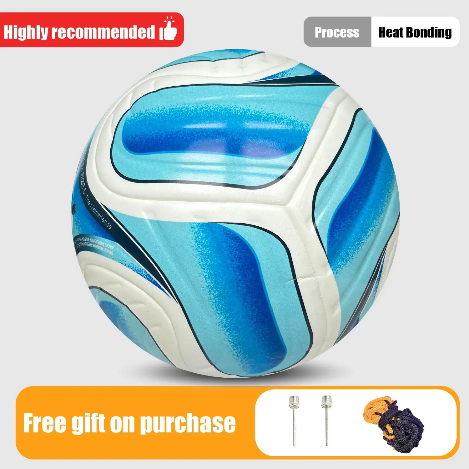 Seamless Heat Bonded Ball, Stable Flight Trajectory, Durable PU Material, Waterproof and Dustproof, Suitable for Various Surfaces