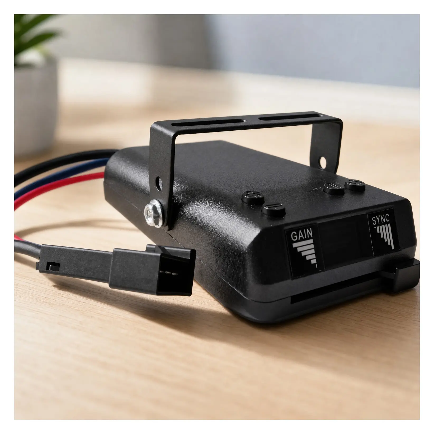 Digital Electric Trailer Brake Controller with LED Display, Time-Delay Control, Adjustable Brake Power and Sync, Fits 1-4 Axle Trailers, Quick Wiring Installation, Ideal for Light-Duty Towing, RV Trailer Truck UseGift