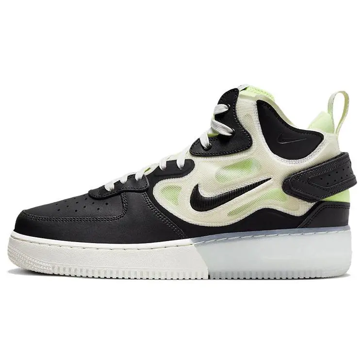 Nike Air Force 1 Mid React 'Black Neon' DQ1872-100