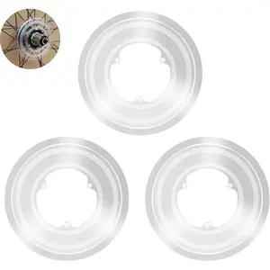 3 Pack Bike Spoke Protector Flywheel Spokes Guard Plastic Cover for Bicycle Rear Wheel 54mm Cassette Hub Montain Road Bikes Cycling Accessories Parts