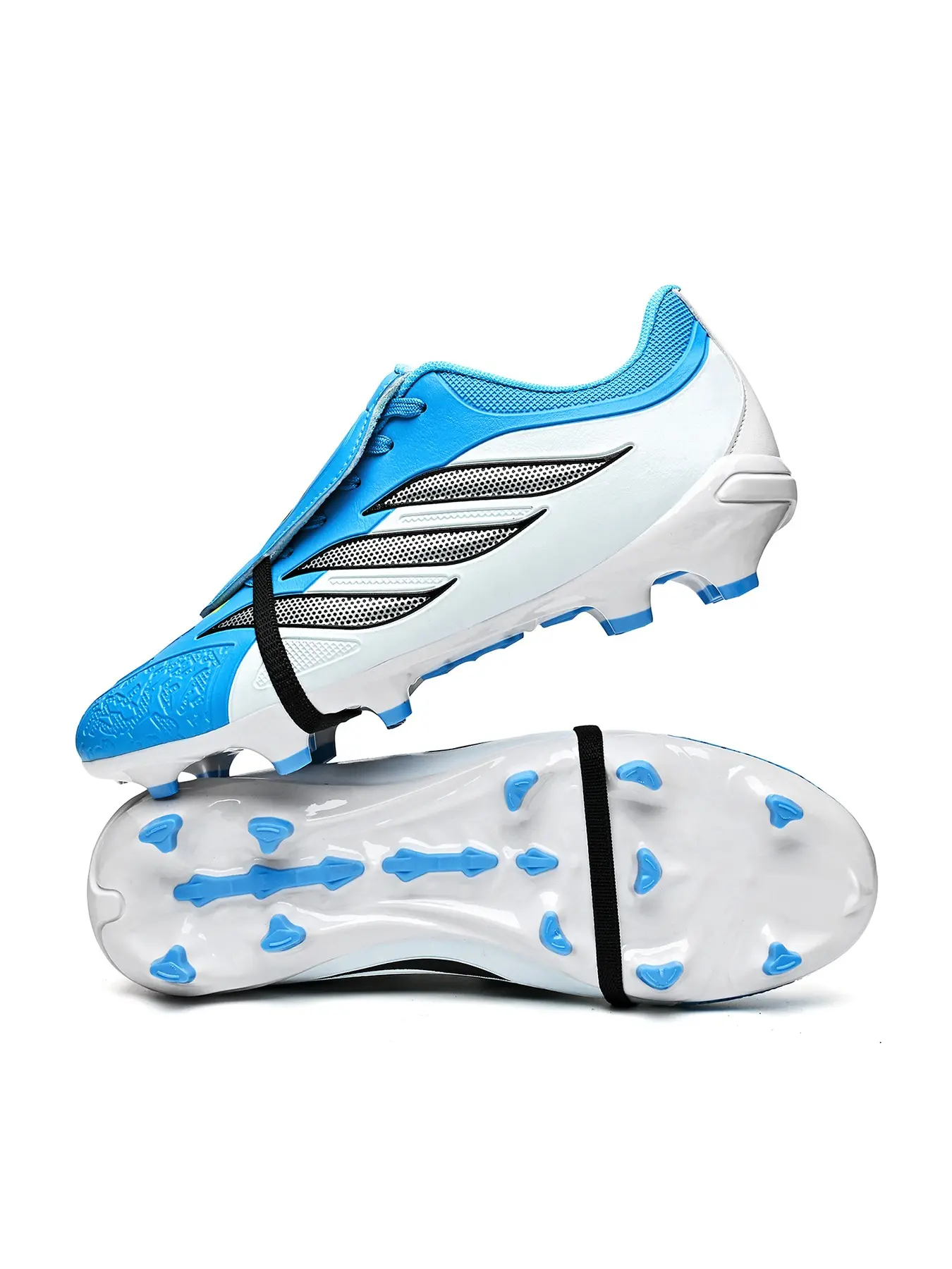 Men's and Women's Lapel Football Shoes, Long Stud Design, Adult Lawn Training Sports Shoes, Comfortable and Durable, Suitable for Students and Teens