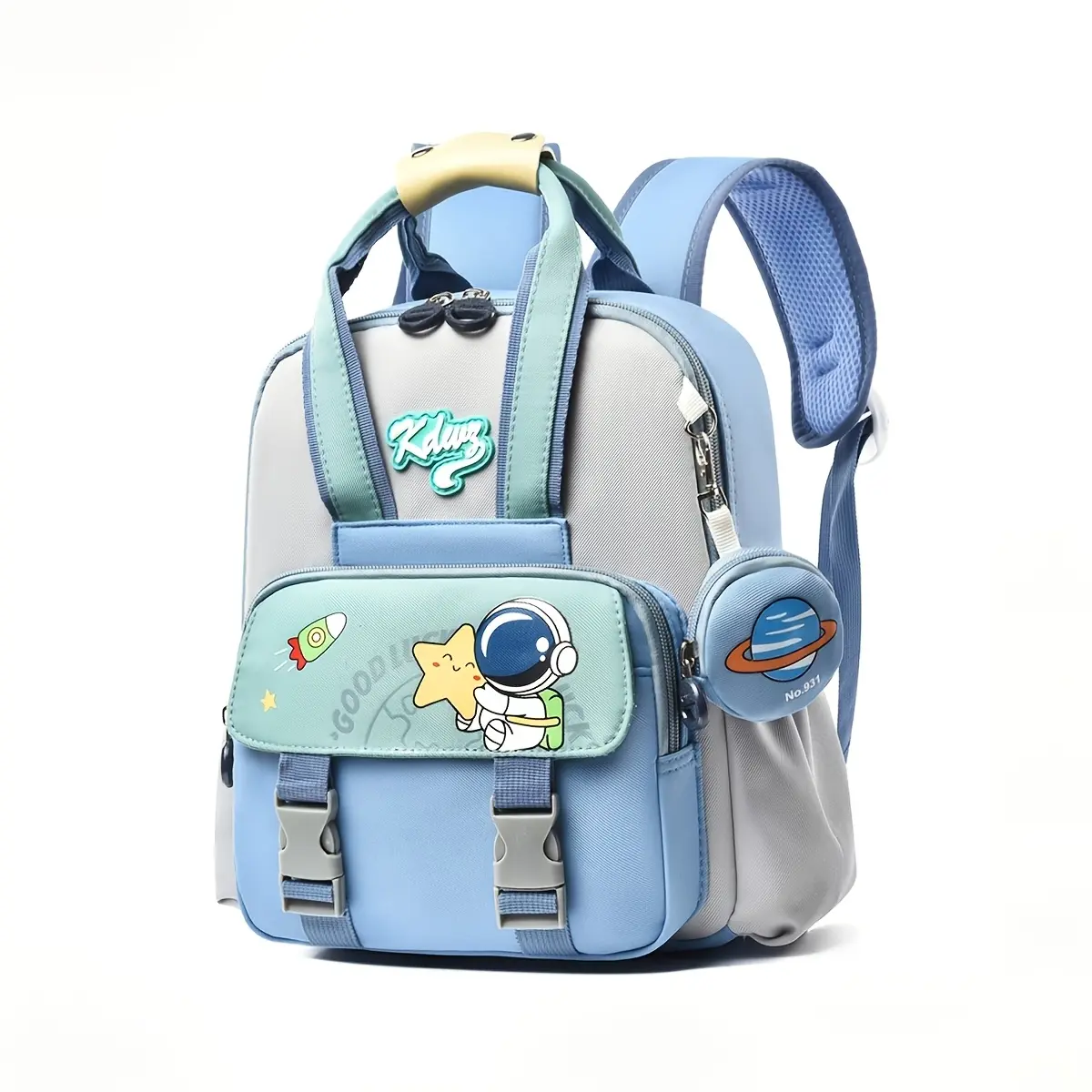 College Backpack; Brand New Lightweight and Comfortable; Cute Astronaut Student Backpack; Simple and Functional Campus Backpack., for Teenager