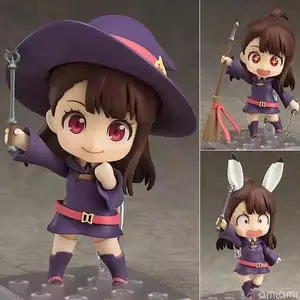 10cm Little Witch Academia Kagari Atsuko Akko #747 747 Action figure toys collection doll Christmas gift with box