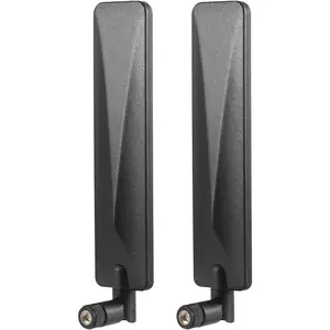 4G LTE 9dBi SMA Male Cellular Universal Wide Band Omni Directional Antenna (2-Pack) Compatible with 4G LTE Wireless Router Mobile Hotspot Wireless Home Phone HCO Spartan Trail Camera