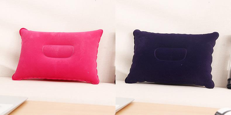 Outdoor Camping Extra Large Portable Inflatable Pillow, Water-Fillable Pillow, Foldable Travel Pillow for Adults & Kids, Nap Pillow