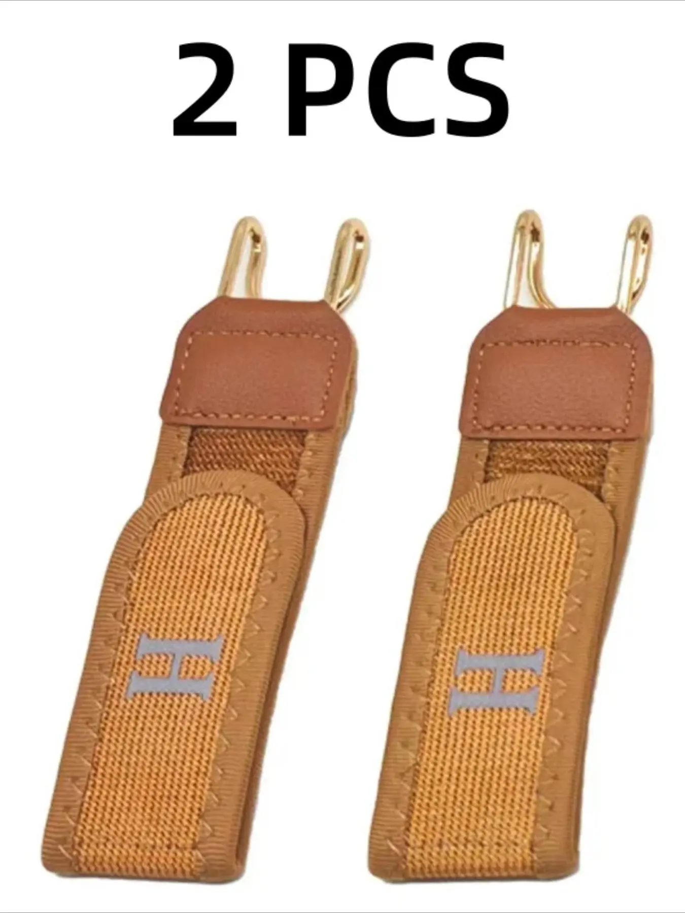 2Pcs Adjustable Buckleless Belt Hook Elastic Velcro Waist Buckle Waist Belt for Men‘s Gift Casual Adjustable Belts with Buckle
