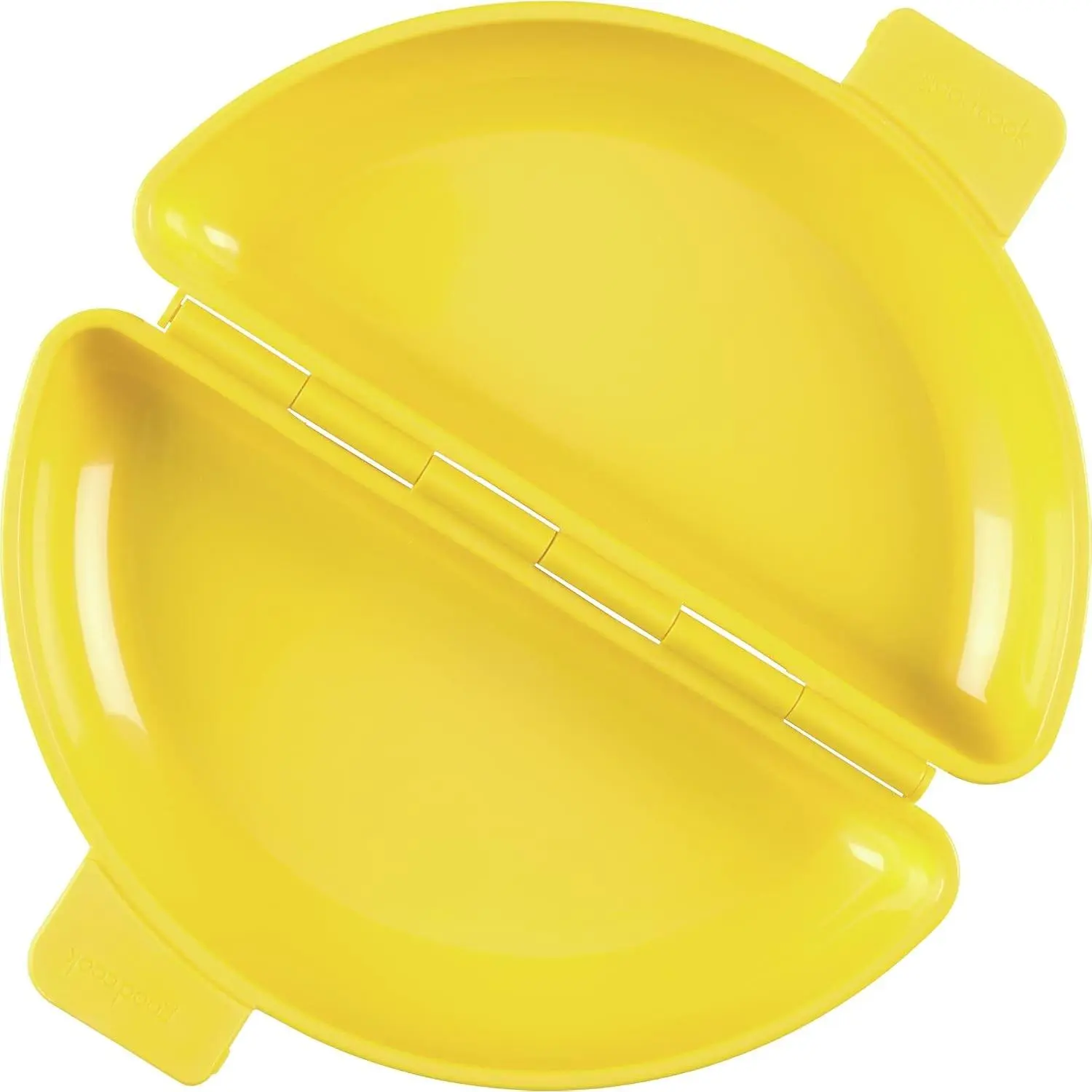Everyday Microwave Omelet Maker, 2–4 Egg Size, Nonstick Coating, Yellow