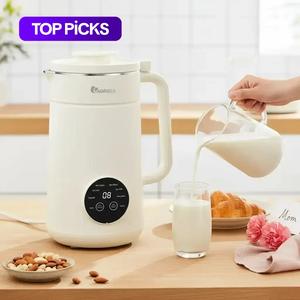 mother's day gift iagreea automatic nuts milk maker, plug and play 1000ml milk maker, multifunctional juicer for coffee, grain and juice, kitchen juicer, household kitchen appliances, mother's day gifts, blender