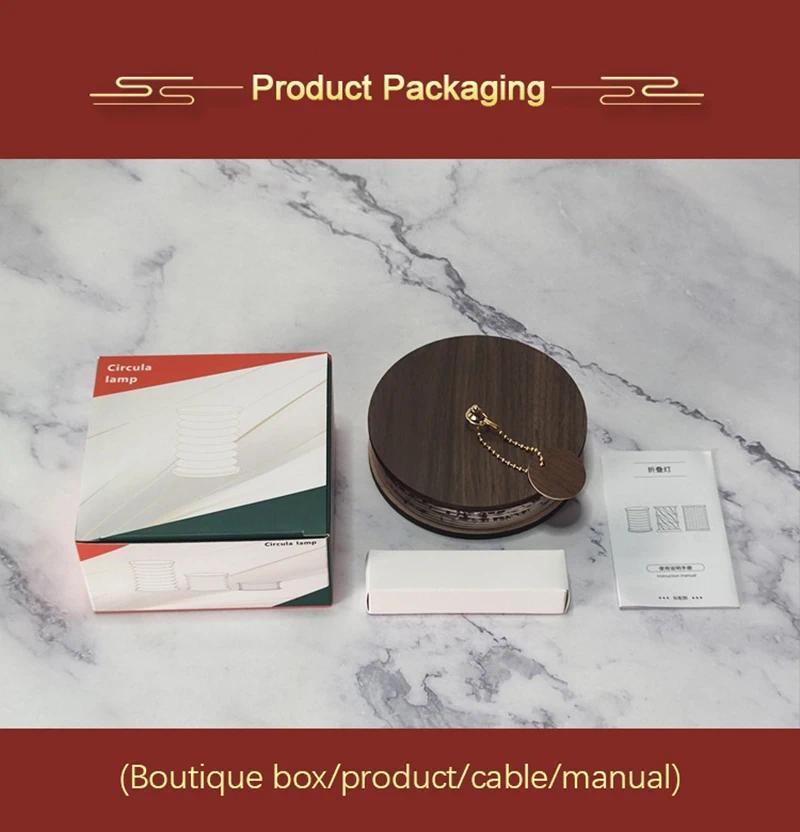 Foldable Table Lamp Touch Dimmable LED Portable Lantern Light USB Rechargeable Tent Read Bedroom Bedside Lantern Night Light