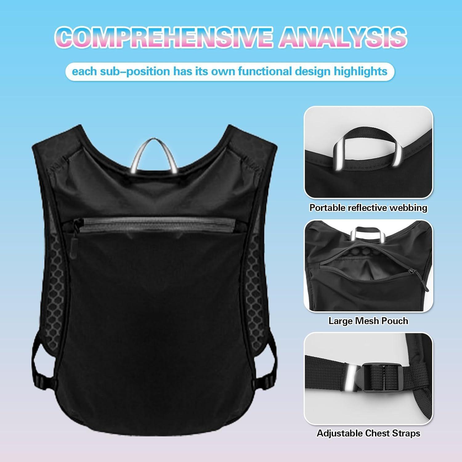 Trail running backpack for men and women, hydration pack backpack, marathon cycling backpack, mountaineering hydration pack, sports equipment