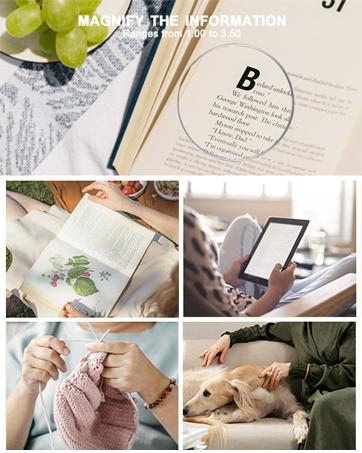 2 Pairs Mini Reading Glasses Compact Spring Hinged Slim Pocket Readers with Pen Clip for Easy Carry +1.5, 2 Pack(black/Grey)