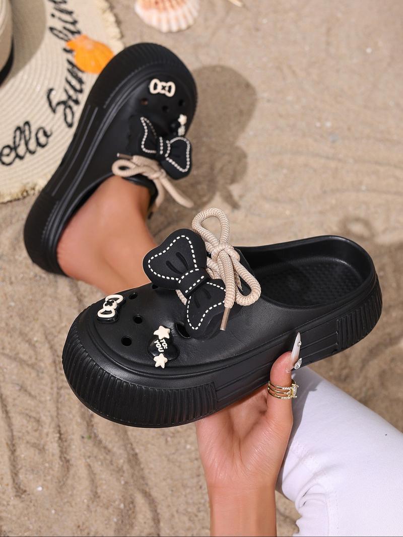 Women's Cute Cartoon Slides, Casual Soft Comfortable Home Slippers, Non-slip Slippers for Indoor & Outdoor Wear, Walking Shoes, Soft Sole Slippers