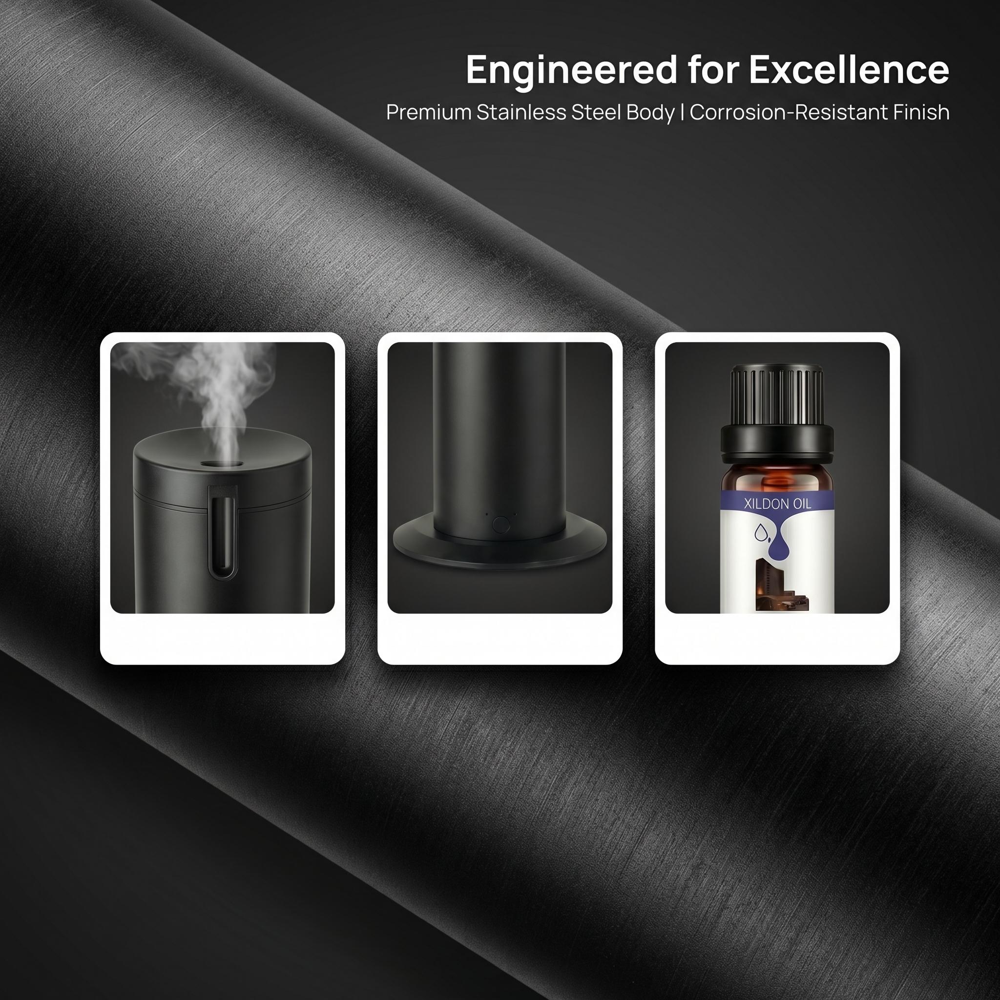 Smart Home Diffuser Kit with 3 Essential Oils – App Control, Hotel-Inspired Scents, Covers Large Rooms Up to 1250 Sqft Smart Home Diffuser Kit with 3 Essential Oils – App Control, Hotel-Inspired Scents, Covers Large Rooms Up to 1250 Sqft