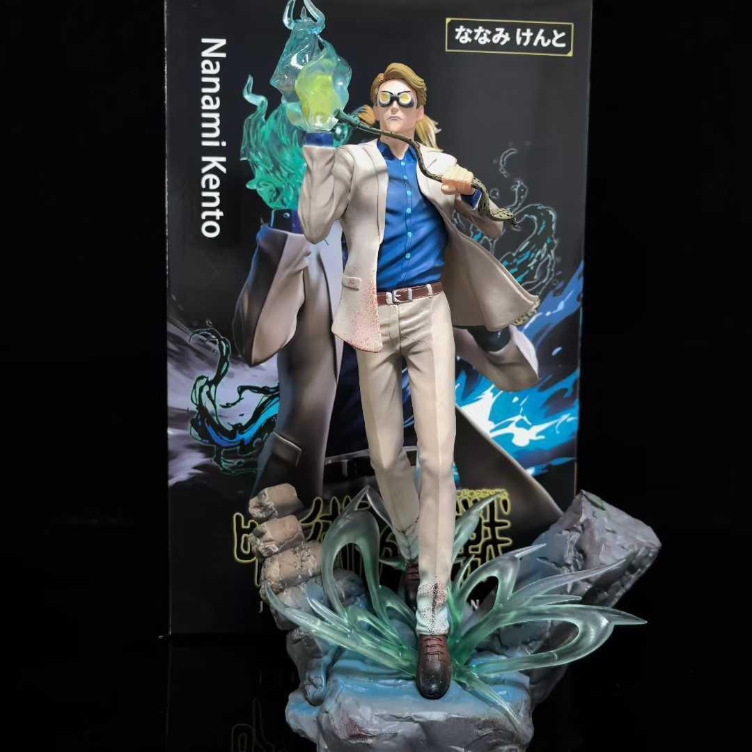 High Quality Anime Figure Jujutsu Kaisen Nanami Kento Gk Statue Collectible Model Toy Gift Home Decor Display Ornament