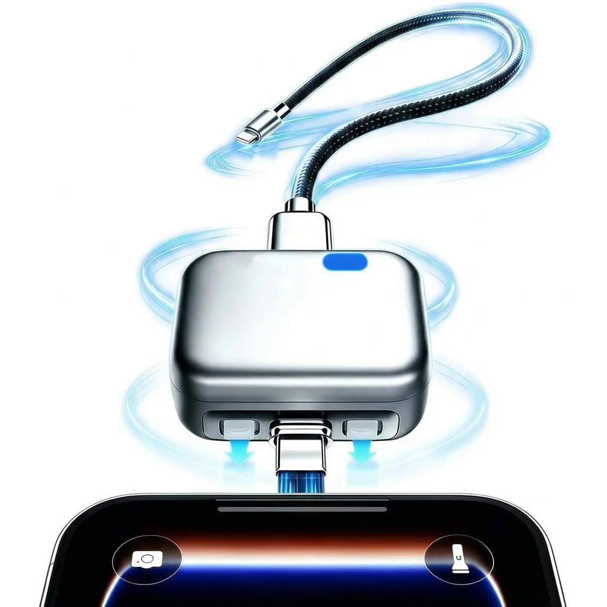 AUTO Unplug 140W USB C Charger,  Adapter Automatically Disconnects When  is Full, Physical Power Cut for Laptops, Tablets & Smartphones - Protects