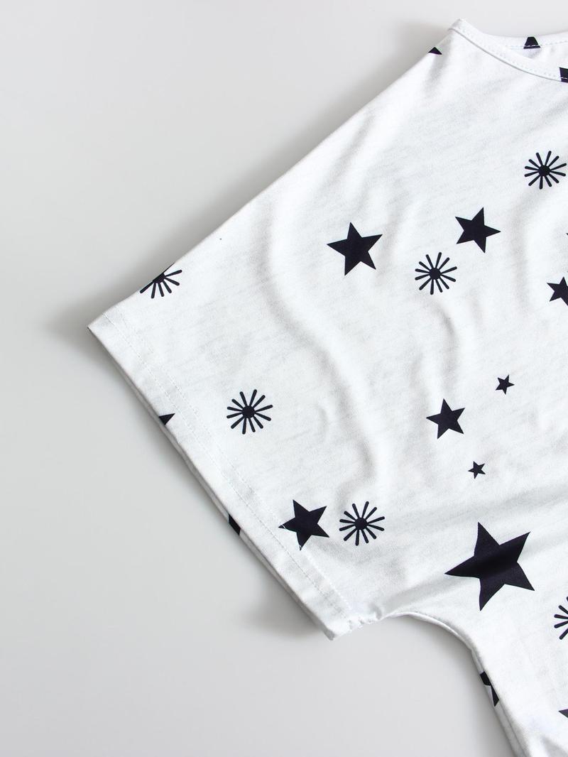 Women's Tie-Dye/Butterfly/Heart/ Leopard Print Sleepwear, Round Neck Loose Fit Pajamas, Comfortable Loungewear