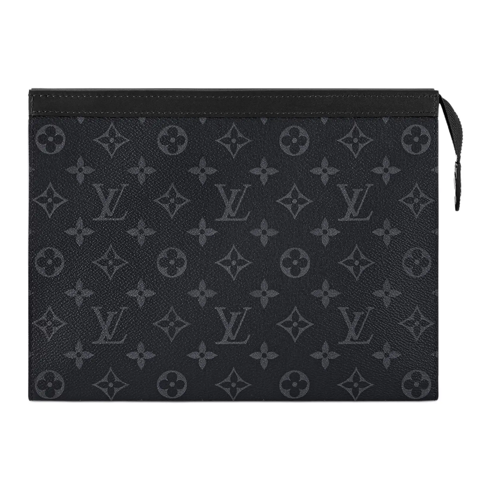 Louis Vuitton Pochette Voyage Elegant Toiletry Bag for Men - Monogram Coated Canvas, Black, Elegant Toiletry Bags